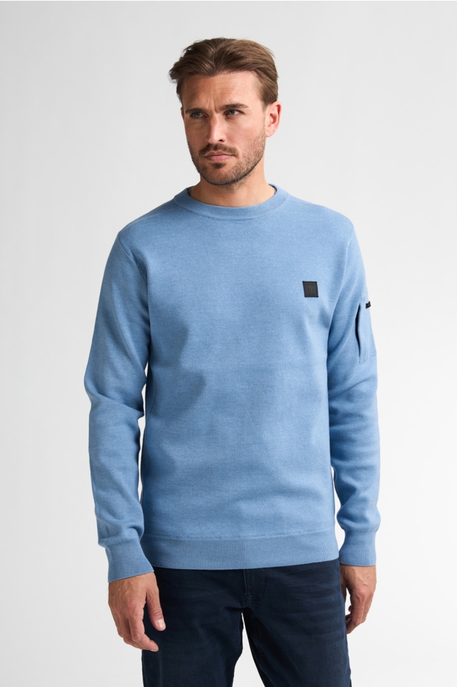KNITWEAR ROUNDNECK M 3050 KWR249 5187 Pale Blue